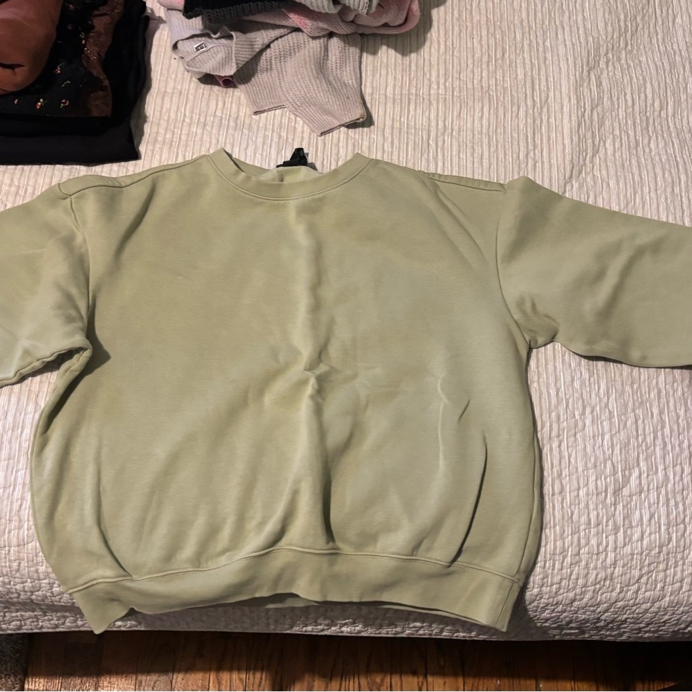 H&M Olive Green Sweatshirt